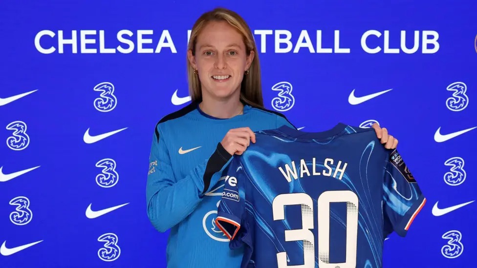 凱拉&middot;沃爾什為英格蘭國家隊出場80次