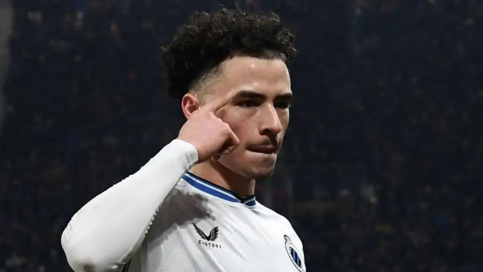 19歲285天的ChemsdineTalbi成為歐洲冠軍聯賽歷史上最年輕的梅開二度的比利時球員