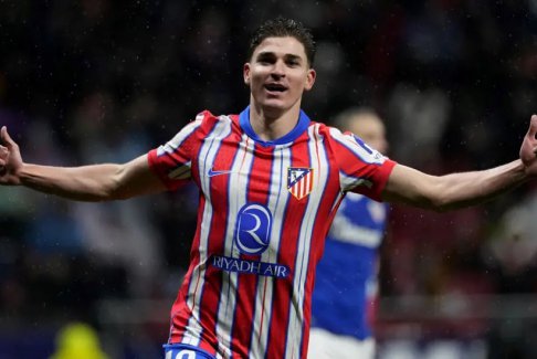 西甲聯賽馬德里競技隊1比0畢爾巴鄂競技隊