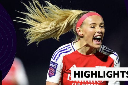 女子超級(jí)聯(lián)賽場(chǎng)阿森納4比3西漢姆聯(lián)