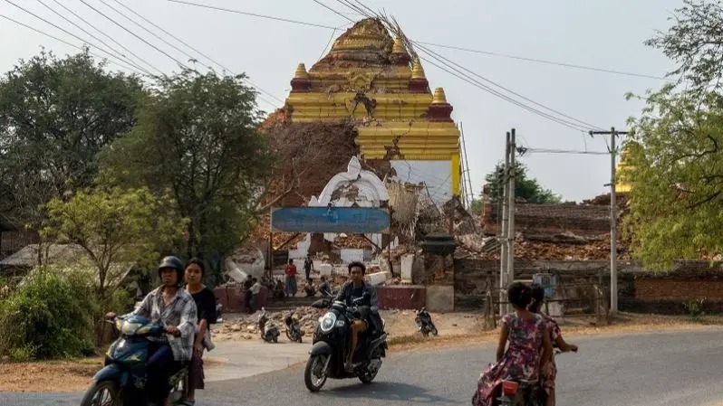 緬甸強震已致1名中國公民遇難