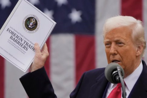 美股全線暴跌 特朗普關稅政策重創美國市場