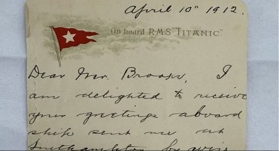 泰坦尼克號沉沒時,格雷西先生正結束歐洲之旅返回紐約。