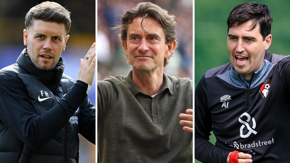 Fabian Hurzeler、Thomas Frank 和 Andoni Iraola