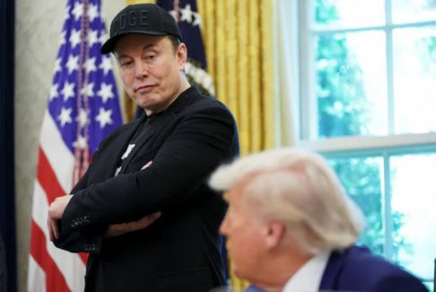 特朗普威脅終止對馬斯克的政府補貼