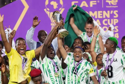 尼日利亞逆轉擊敗摩洛哥奪得第十屆女足非洲國家杯