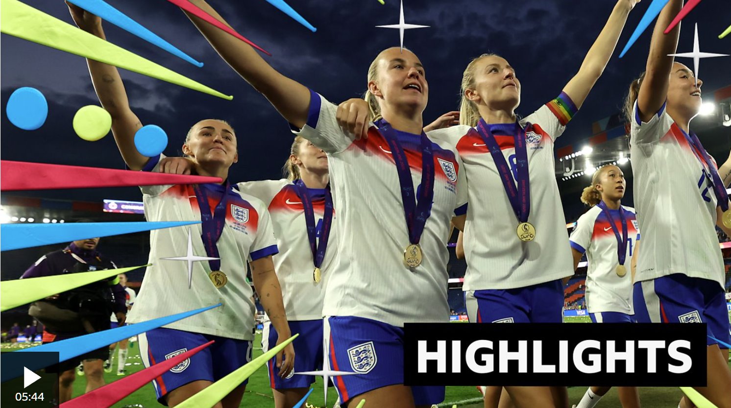 英格蘭點球戰勝西班牙,奪得2025年歐洲杯冠軍