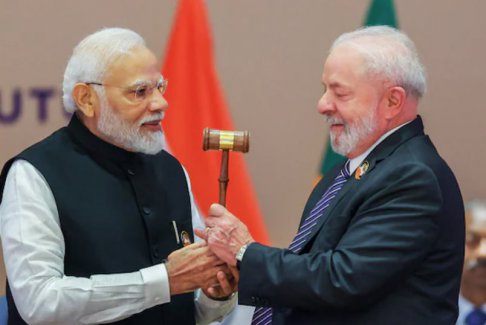 印度總理莫迪與巴西總統盧拉同意加強貿易和技術合
