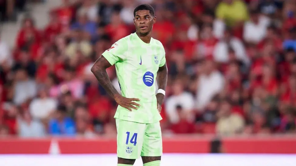 馬庫斯·拉什福德今年夏天以租借賽季的形式從曼聯轉會至巴塞羅那