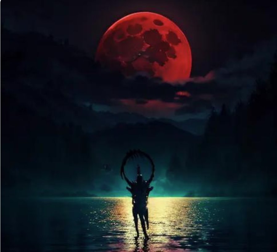 今晚血月現身,它對人體沒有害,可以放心欣賞。