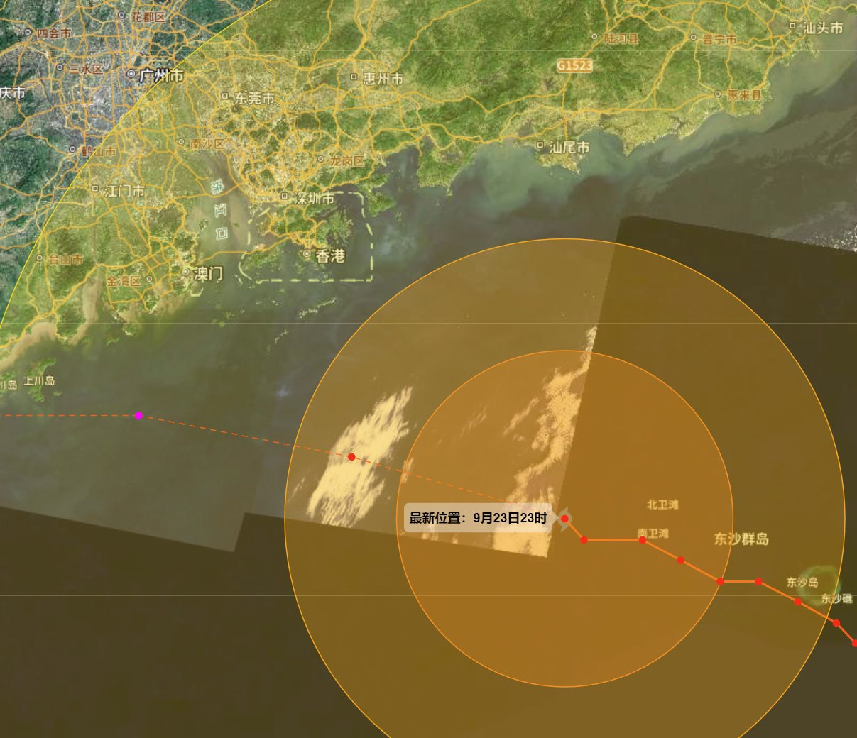 廣東累計轉移超37萬人防御超強臺風“樺加沙”
