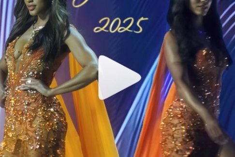 牙買加小姐在環(huán)球小姐走秀時(shí)從舞臺(tái)上摔落 被擔(dān)架抬