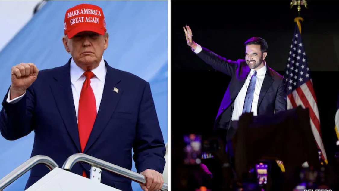 左翼人士佐蘭&middot;馬姆達尼在其市長競選期間一直將特朗普當作替罪羊