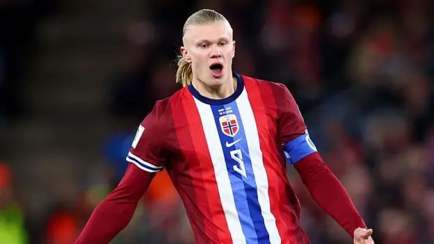 曼城球員埃爾林·哈蘭德即將迎來他的首屆世界杯之旅