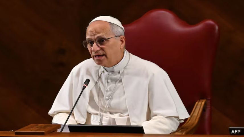 教宗利奧還抱怨說，一些領導人缺乏應對氣候變化的意愿。