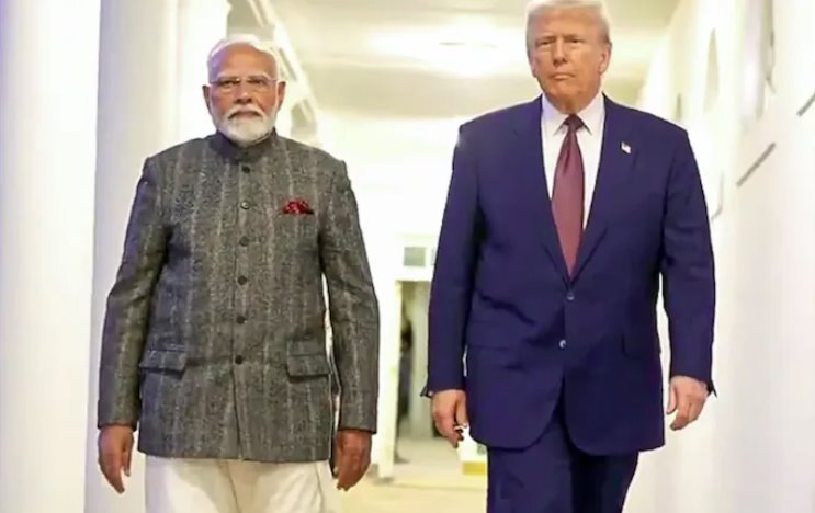 特朗普上個月表示,他將在“某個時候”降低對印度產品的關稅。