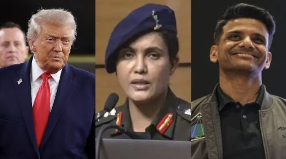 唐納德·特朗普致舒班舒·舒克拉:2025年十大新聞人物