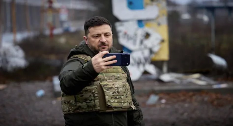 澤連斯基還贊揚了烏克蘭士兵在對抗俄羅斯軍隊方面所做出的努力