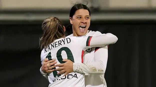 薩姆&middot;克爾慶祝打入制勝球，幫助切爾西獲勝。